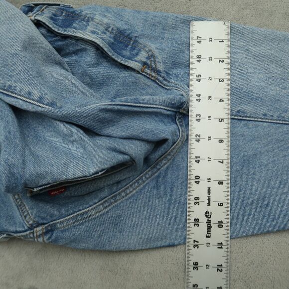 Levi's 501's Jeans Women's Size 26 High-Rise Skinny Denim 28" Inseam Destroyed - Picture 7 of 16